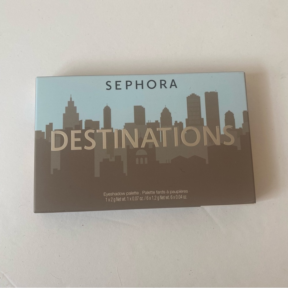 Sephora Destinations Eyeshadow Palette New